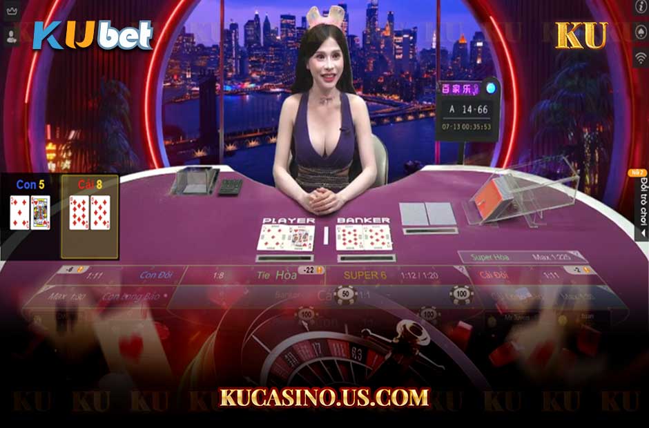 Baccarat live kucasino